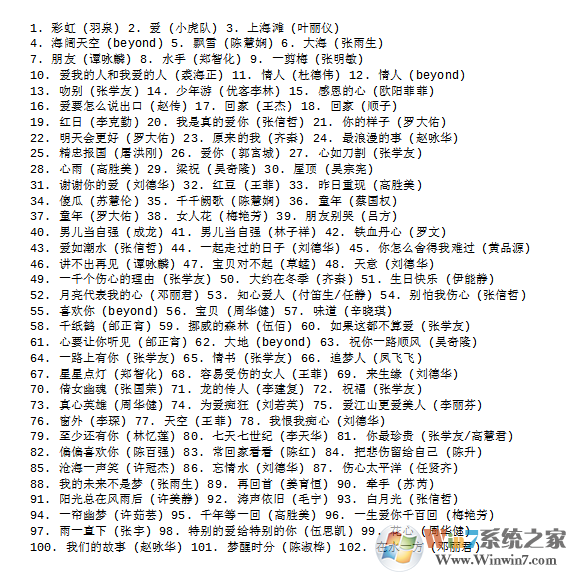 经典老歌500首MP3全集打包 完整版下载