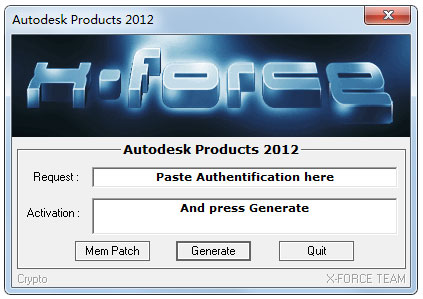 AutoCAD2012注册机(64位+32位)下载(autocad2012注册机下载)