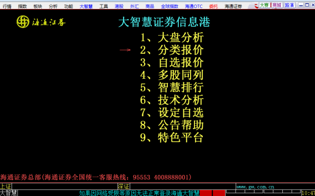 海通证券大智慧2008 V7.0官方版下载(海通大智慧2008专业版)