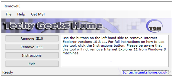 ie11卸载工具(RemoveIE) v3.4绿色版下载(ie11强制卸载工具)