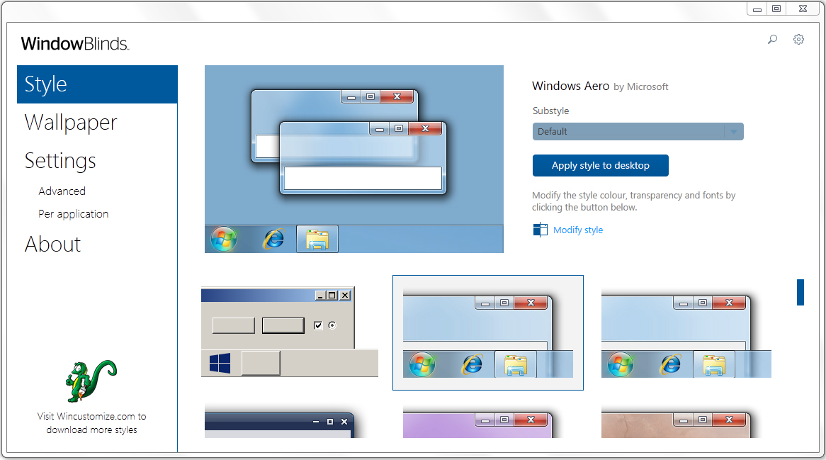 Windows系统美化工具 v12.5破解版下载(WindowBlinds破解版)