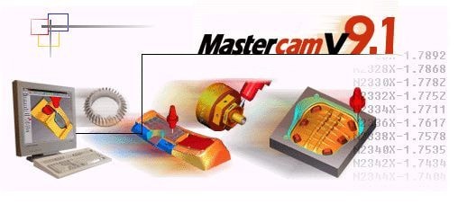 MasterCAM(专业零件设计软件) 9.1 SP2 汉化特别版下载(MasterCAM下载)