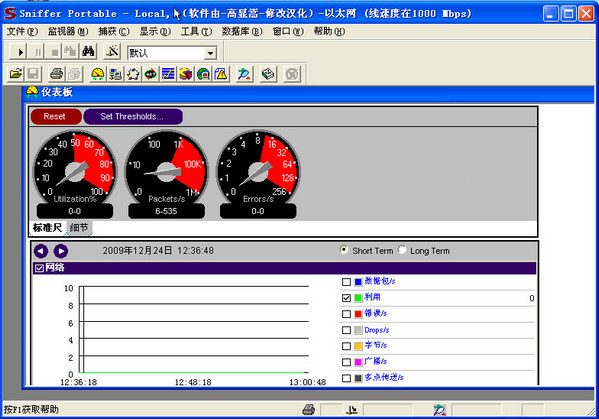 Sniffer(网络监控工具) v2021中文破解版下载(Sniffer Pro破解版)