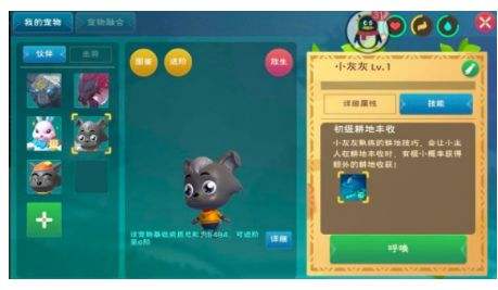 创造与魔法小灰灰技能,创造与魔法小灰灰融合方法