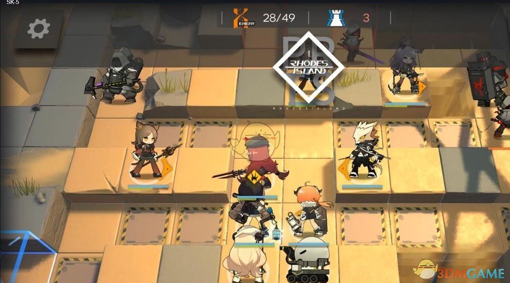 《明日方舟》SK-5关卡攻略