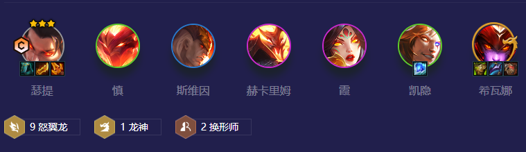 金铲铲之战巨龙之巢怒翼瑟提阵容怎么样