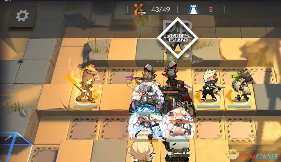 《明日方舟》SK-5关卡攻略