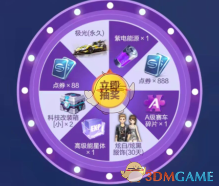 《QQ飞车》手游永久赛车极光礼包领取地址介绍