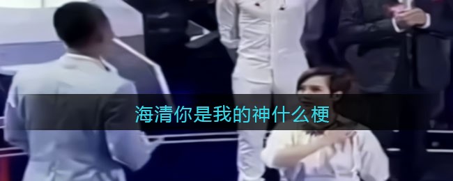 海清你是我的神是什么梗/意思(抖音热梗含义出处分享)