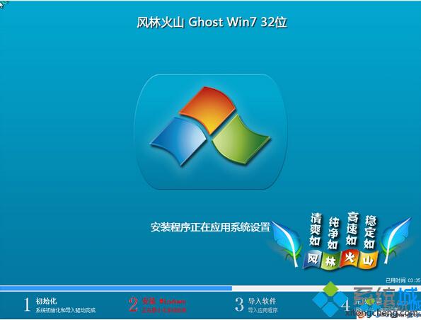 风林火山FLHS GHOST WIN7 X86（32位）破解版 