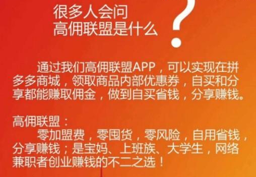 《高佣联盟》是真的吗