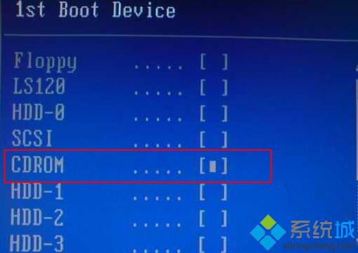 BIOS设置光驱启动3
