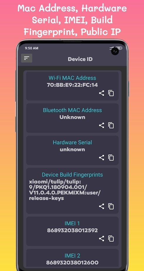 手机device id apk v1.0.9 安卓版 1