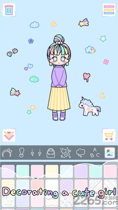 粉彩女孩最新破解版