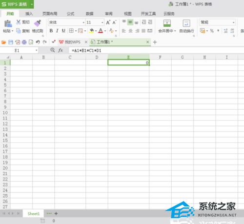 WPS表格计算中怎么进行数字的乘法计算教学分享