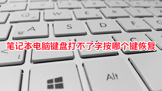 笔记本电脑键盘打不了字按哪个键恢复(电脑键盘失灵怎么解决)