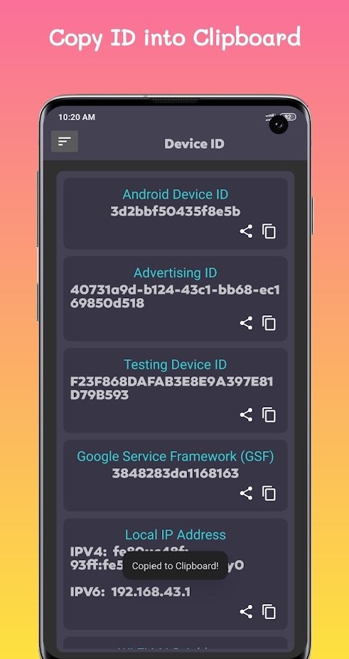 手机device id apk v1.0.9 安卓版 3