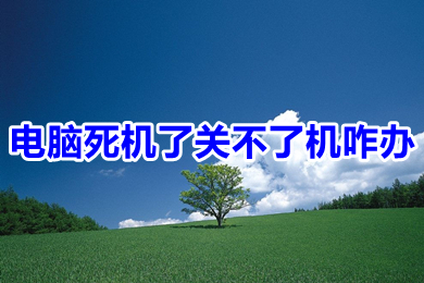 电脑死机了关不了机咋办(电脑死机了关不了机的解决办法介绍)
