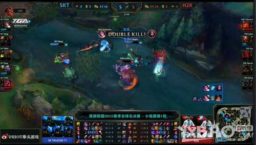 《LOL》S5总决赛10月2日SKT1 vs H2K比赛视频