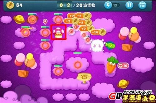 保卫萝卜挑战模式第36关金萝卜攻略