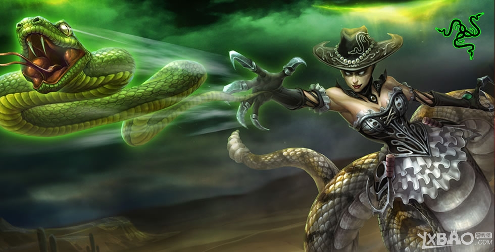 《LOL》蛇女皮肤大全 特效预览