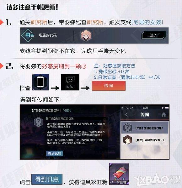 《永远的7日之都》支线任务羽弥通关攻略