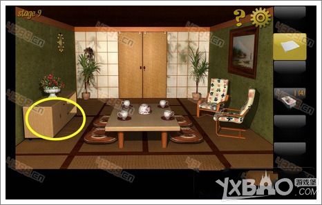 密室逃脱8第9关攻略 四颗麻将