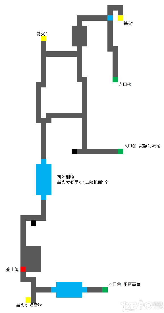 《漫漫长夜》寂静河谷游戏内拼接地图一览