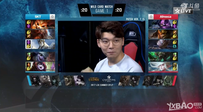 《LCK》2017夏季赛季后赛8月11日SKT vs Afs比赛视频