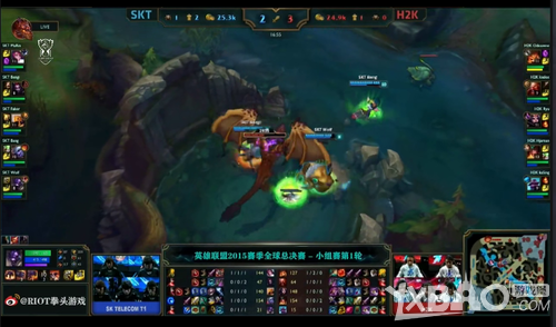 《LOL》S5总决赛10月2日SKT1 vs H2K比赛视频