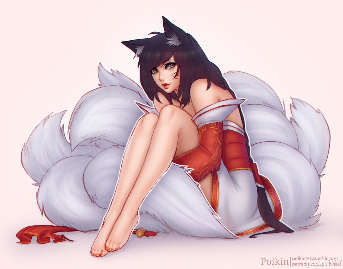 《LOL》狐狸泳装全彩本子