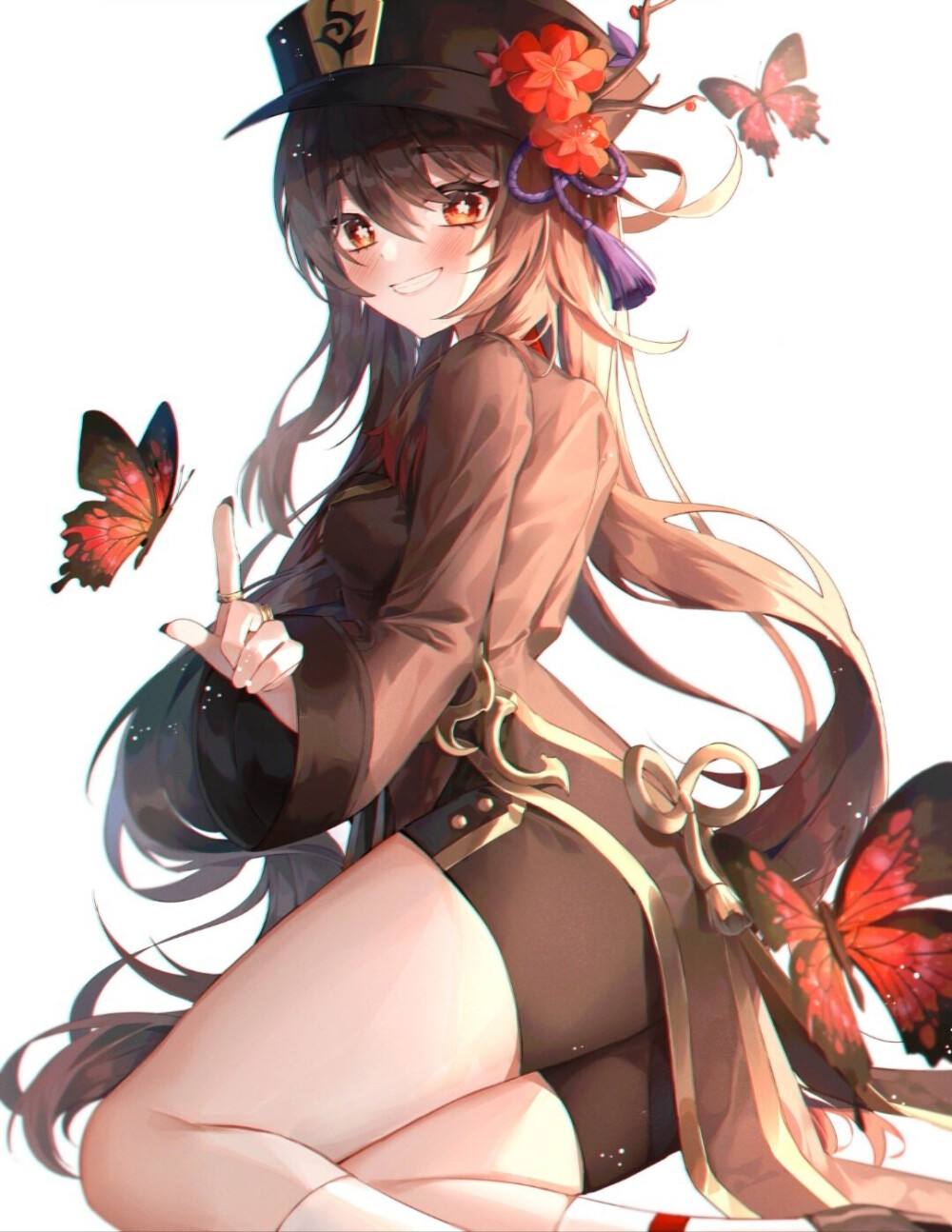 《原神》胡桃黑丝福利本子