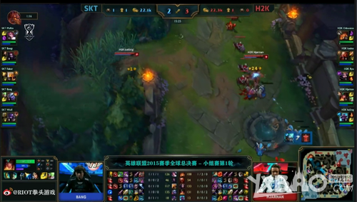 《LOL》S5总决赛10月2日SKT1 vs H2K比赛视频