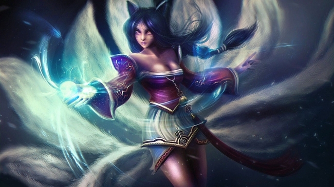 《LOL》阿狸亚索全彩本子