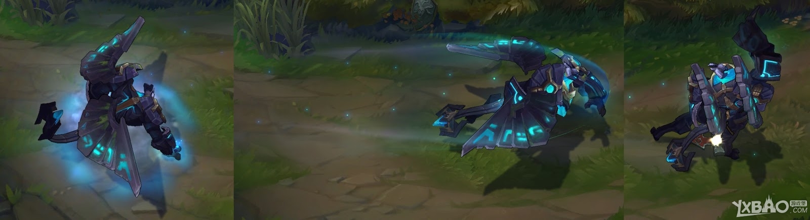 《LOL》新版加里奥幽蓝梦魇皮肤特效