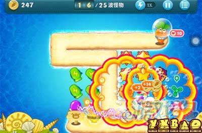 保卫萝卜挑战第23关图文攻略