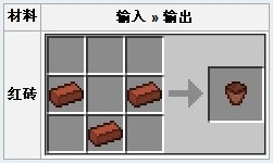 我的世界红砖怎么用