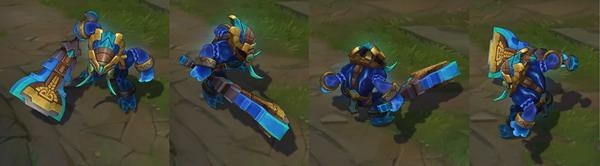 《LOL》新皮肤灭世魔神 特朗德尔预览