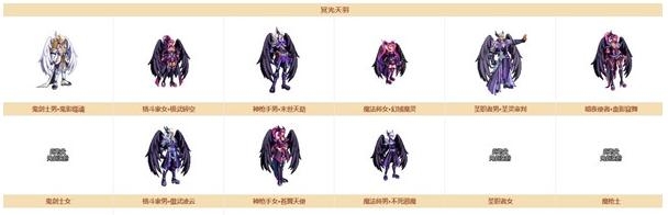 《DNF》奇迹缝纫机冥光天羽（天四）套装图鉴