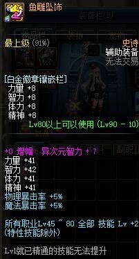 《DNF》鱼雕兵书对比测试