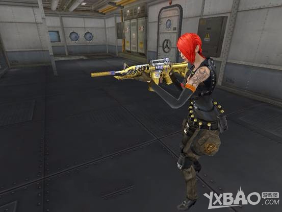 《CF》全新武器炫金骑士介绍