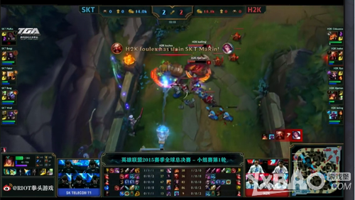 《LOL》S5总决赛10月2日SKT1 vs H2K比赛视频