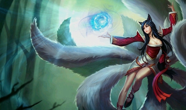 《LOL》阿狸亚索全彩本子