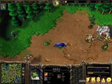 魔兽争霸《LostTemple3C》单开分矿