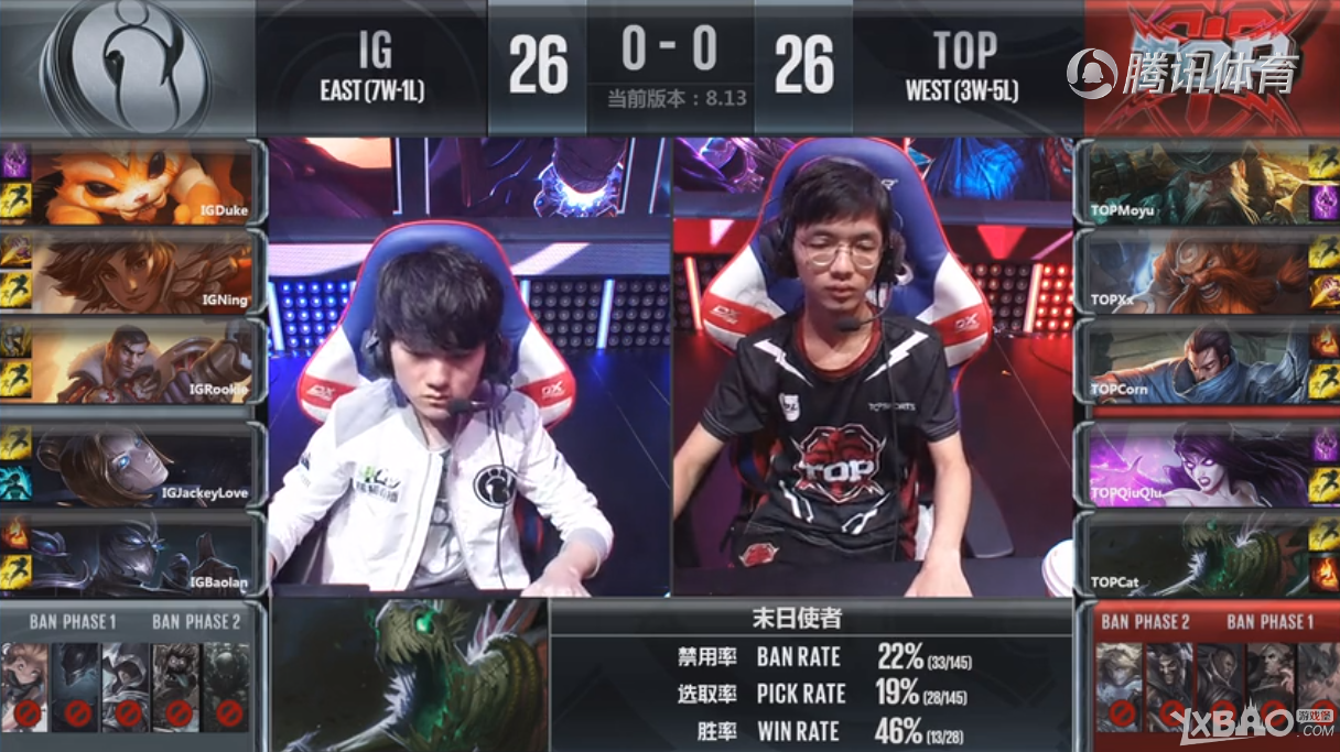 《LPL》2018夏季赛常规赛7月21日IG vs TOP比赛视频