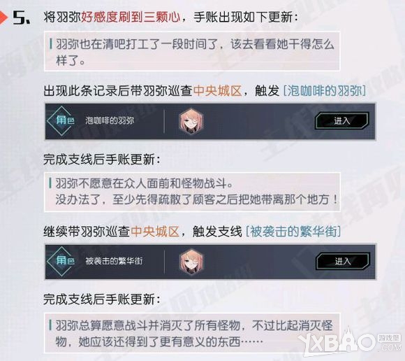 《永远的7日之都》支线任务羽弥通关攻略