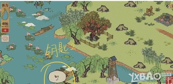 《江南百景图》钱塘春行宝箱位置分享