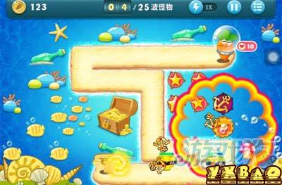 保卫萝卜挑战第23关图文攻略