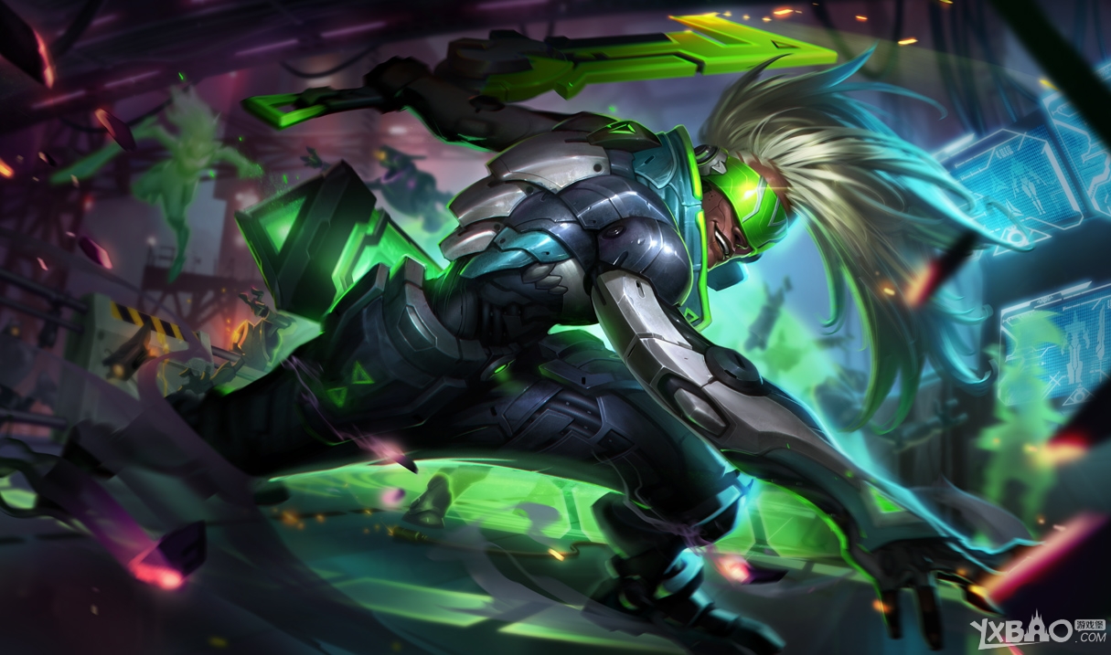 《LOL》源计划：自由艾克新皮肤预览