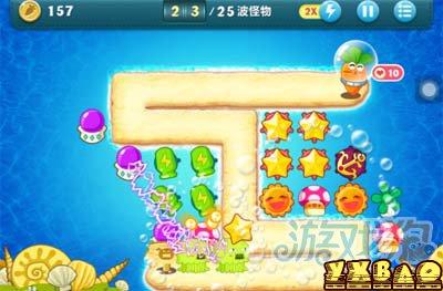 保卫萝卜挑战第23关图文攻略